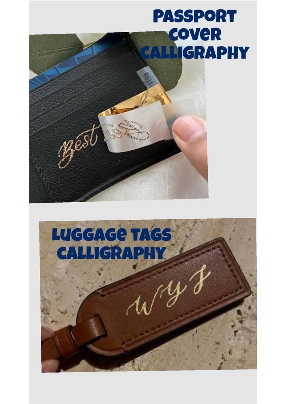 Calligraphy Luggage Tag Passport Carnival Stall Udaipur Jaipur Wedding | Rajasthani Mela Carnival Stalls