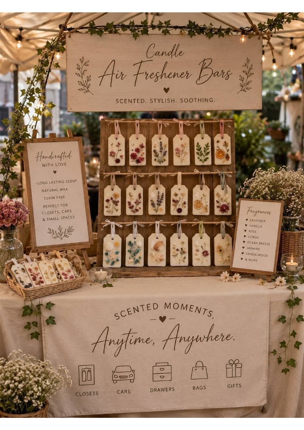 Candle Air Freshener Bar Carnival Stall Udaipur Jaipur Wedding | Rajasthani Mela Carnival Stalls