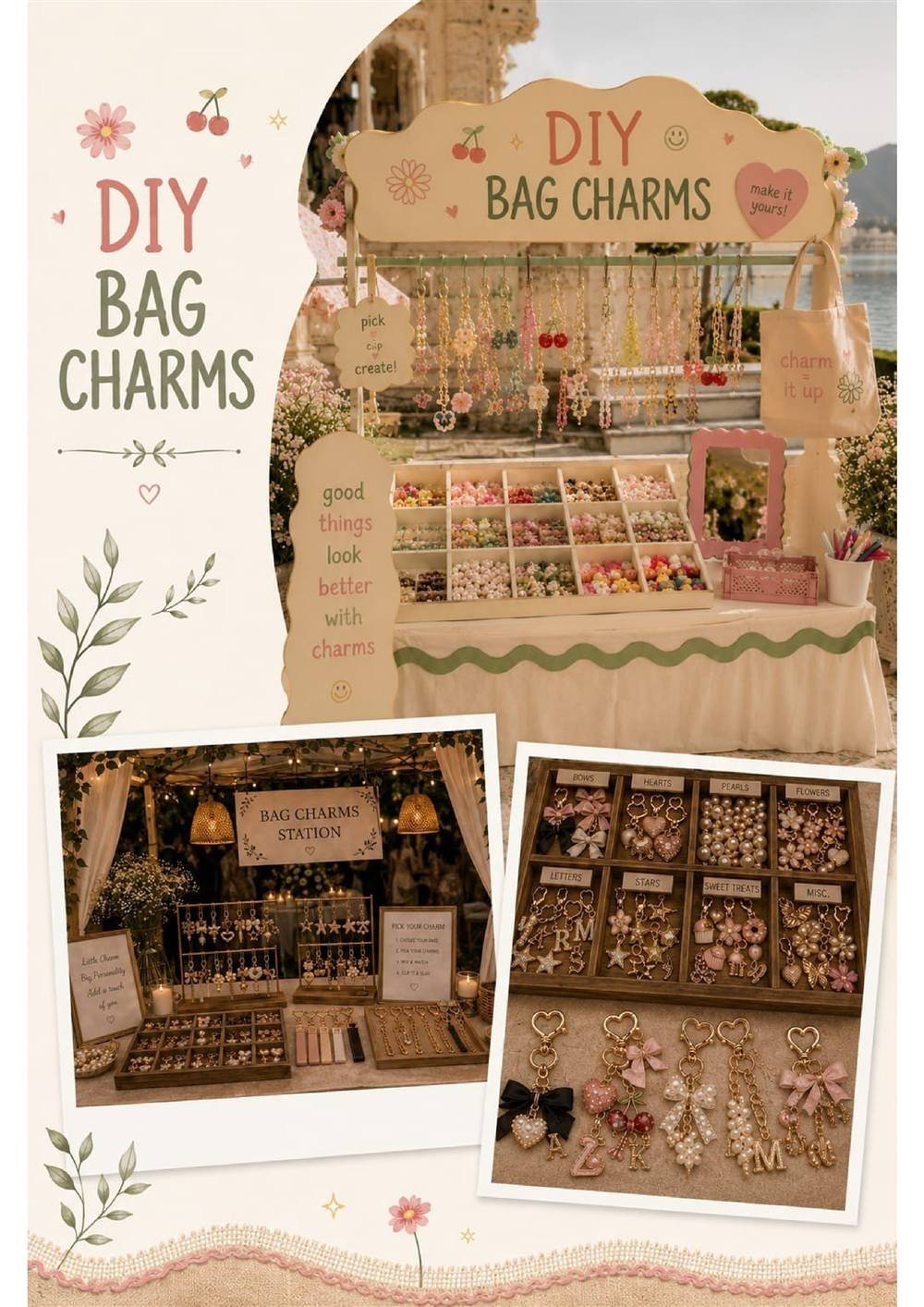 DIY Bag Charms Carnival Stall Udaipur Jaipur Wedding | Rajasthani Mela Carnival Stalls