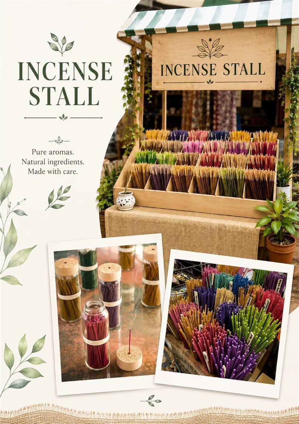Incense Stick Making Carnival Stall Udaipur Jaipur Wedding | Rajasthani Mela Carnival Stalls