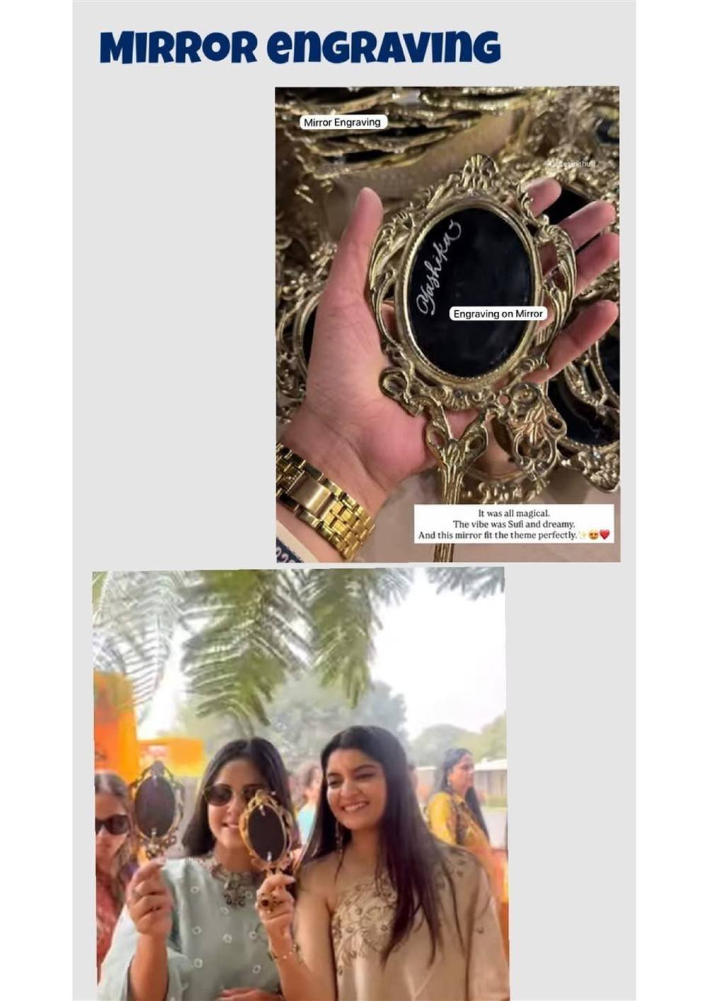 Live Engraving Mirror Carnival Stall Udaipur Jaipur Wedding | Rajasthani Mela Carnival Stalls