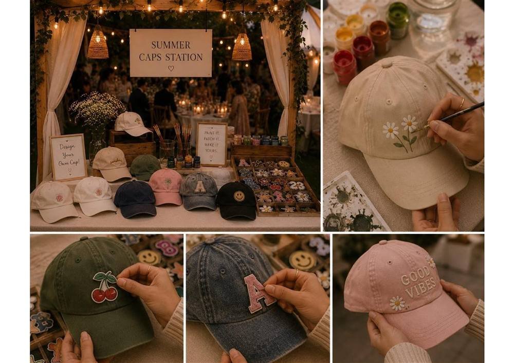 Summer Caps Customisation Carnival Stall Udaipur Jaipur Wedding | Rajasthani Mela Carnival Stalls