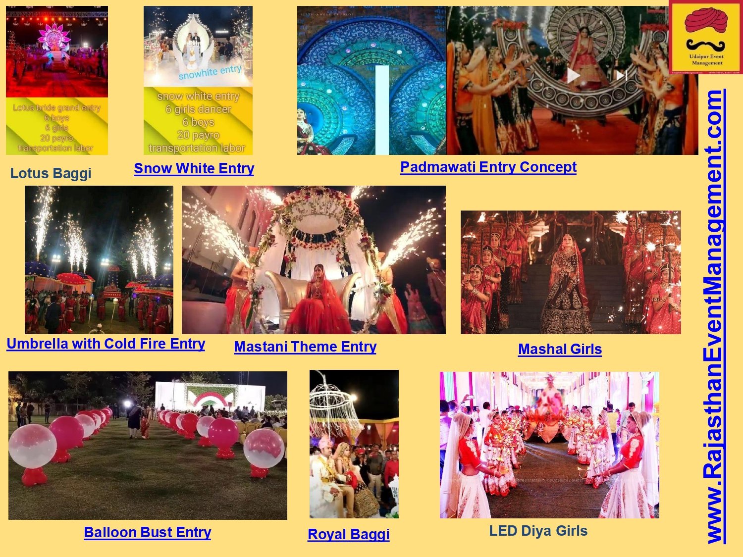 Bride Groom Entry Ideas Wedding | Rajasthani Mela Carnival Stalls PAN India