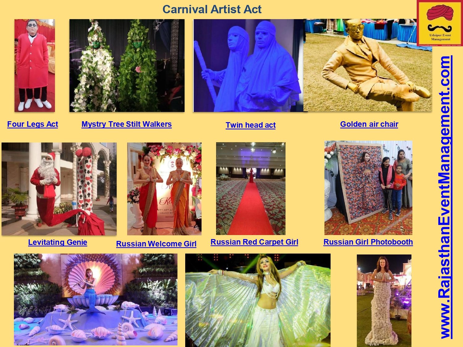 Carnival Artist Acts Live Show | Rajasthani Mela Carnival Stalls PAN India