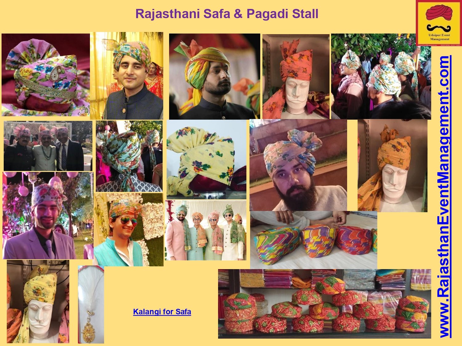 Rajasthani Safa Pagadi Stall | Rajasthani Mela Carnival Stalls PAN India