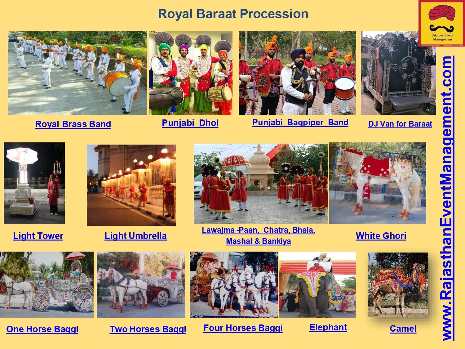 Royal Baraat Procession Wedding | Rajasthani Mela Carnival Stalls PAN India