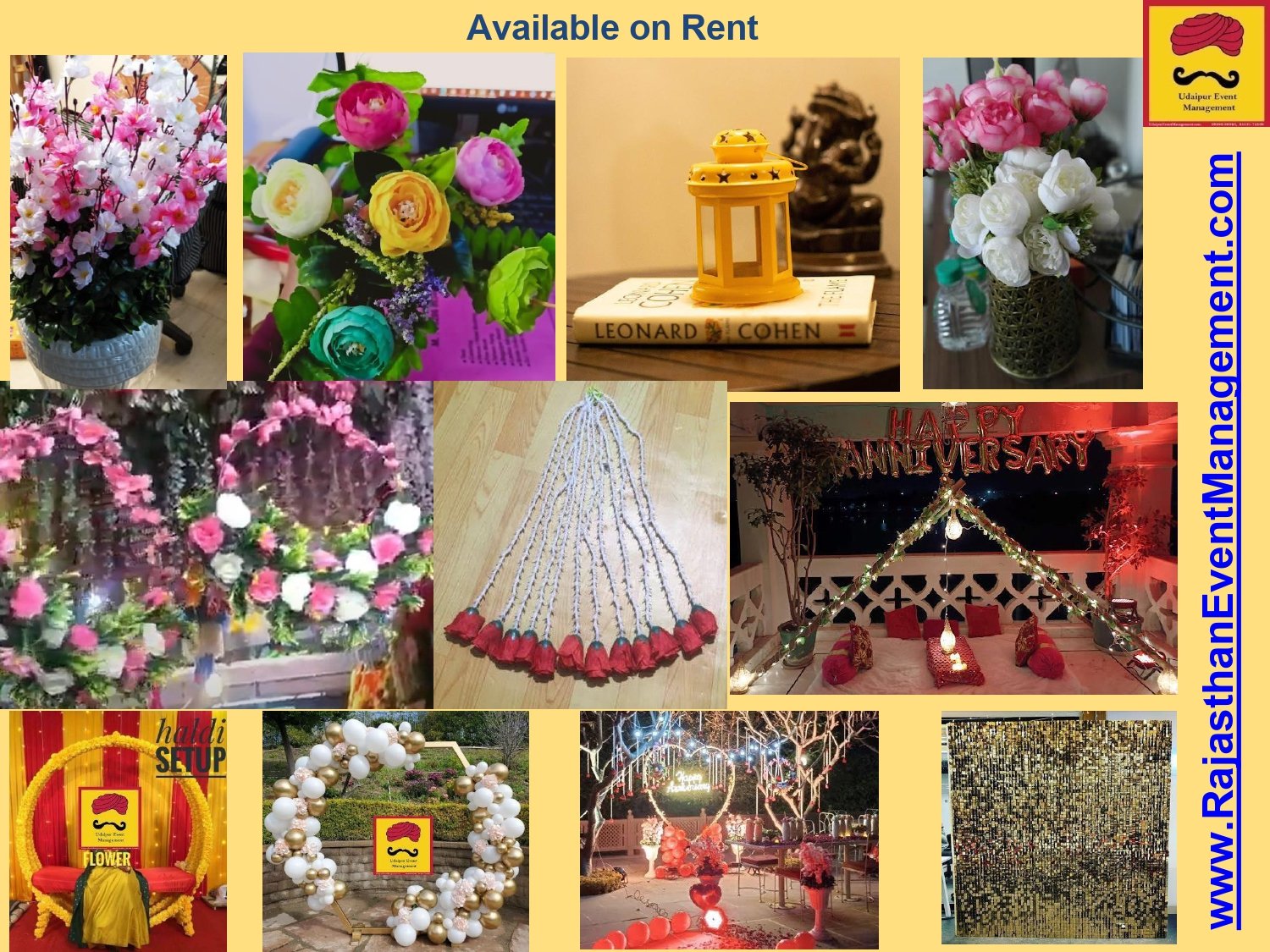 Wedding Decor Available on Rent | Rajasthani Mela Carnival Stalls PAN India