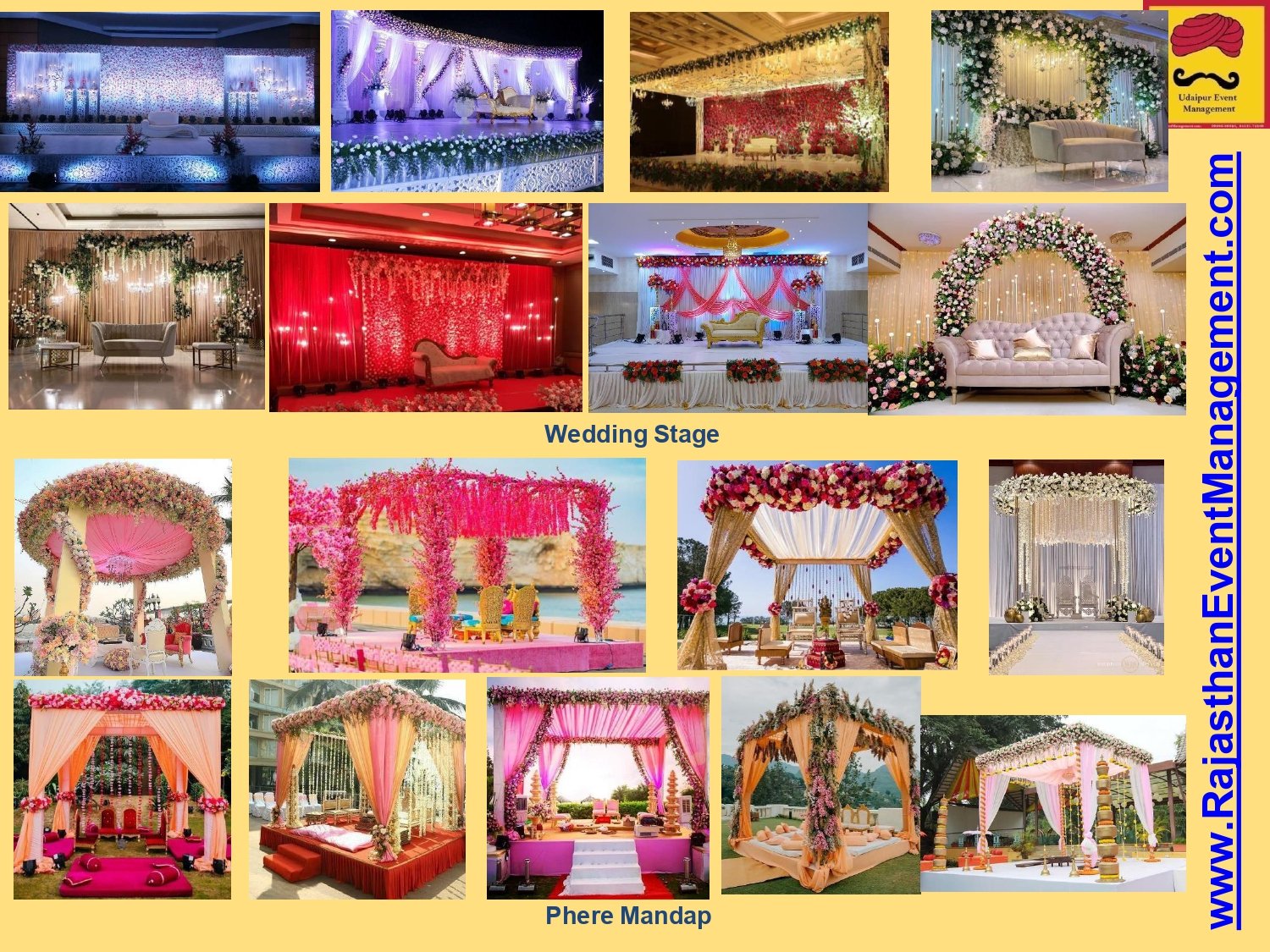 Wedding Stage Decoration Royal | Rajasthani Mela Carnival Stalls PAN India
