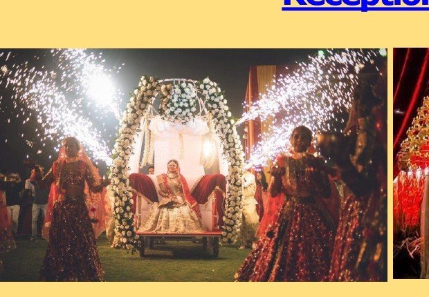 Floral Chariot Entry Moment - Best Lakh Bangle Maker India